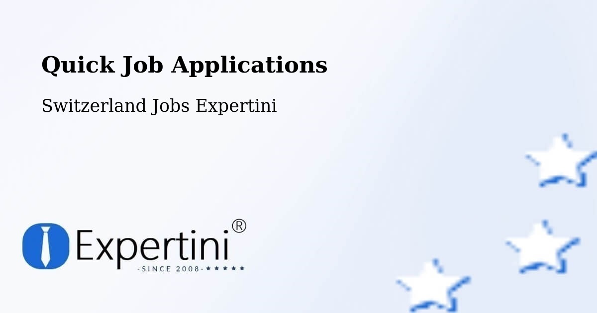 Quick Apply Feature – Payerne - Switzerland Jobs Expertini